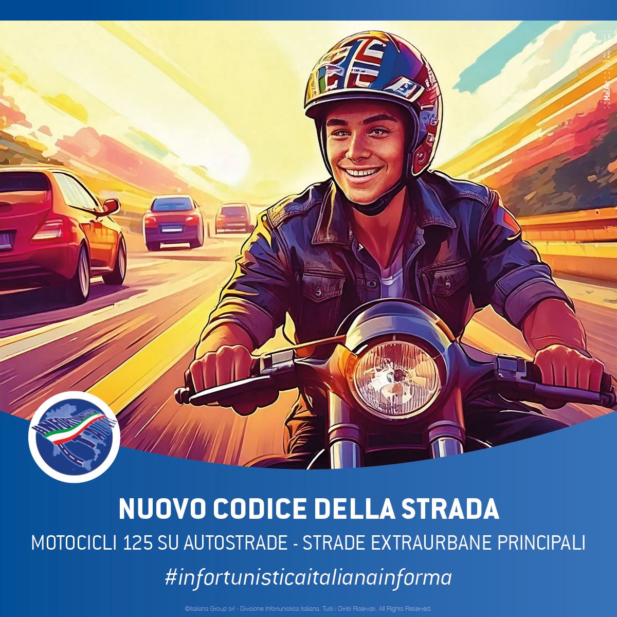 Nuovo Codice della Strada 2024 | Via libera alla circolazione dei 125 su autostrade e strade extraurbane principali