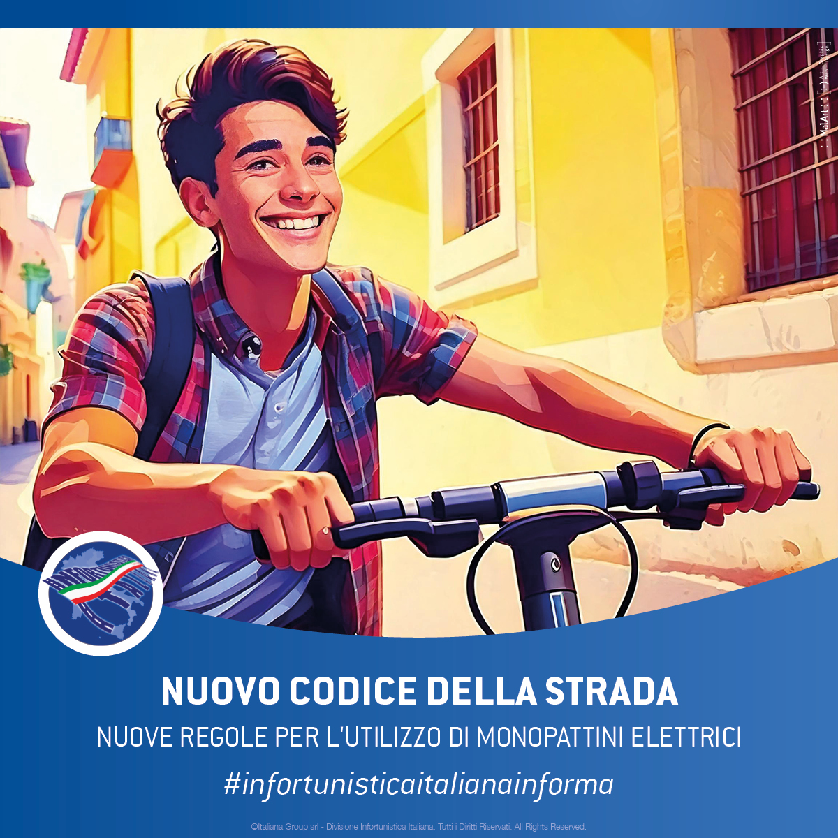 Nuovo Codice della Strada 2024 | Nuove regole per l'utilizzo dei monopattini elettrici.