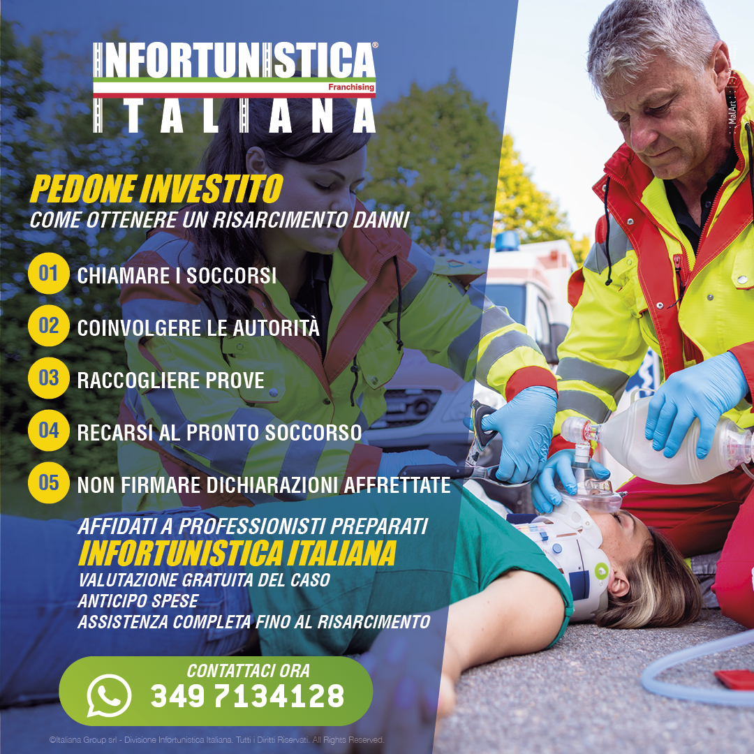 Pedone Investito: Quando hai diritto al Risarcimento Danni?
