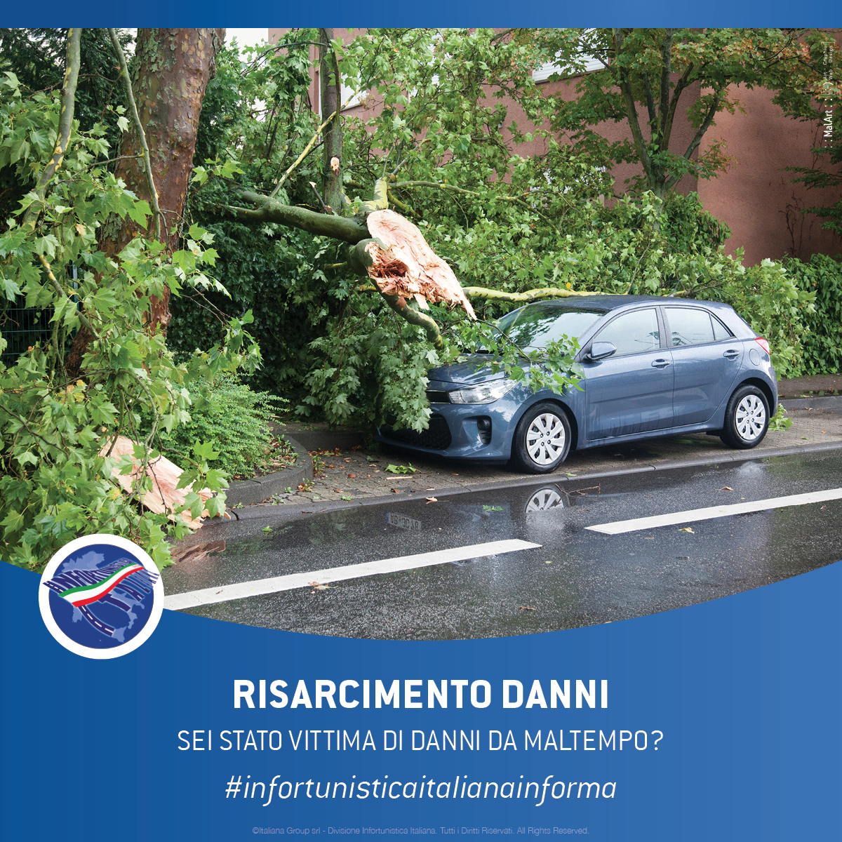 Danni da maltempo: come ottenere il risarcimento del danno