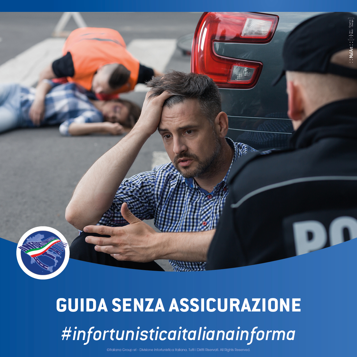 Cosa fare in caso di incidente o sinistro stradale causato da un veicolo non assicurato?