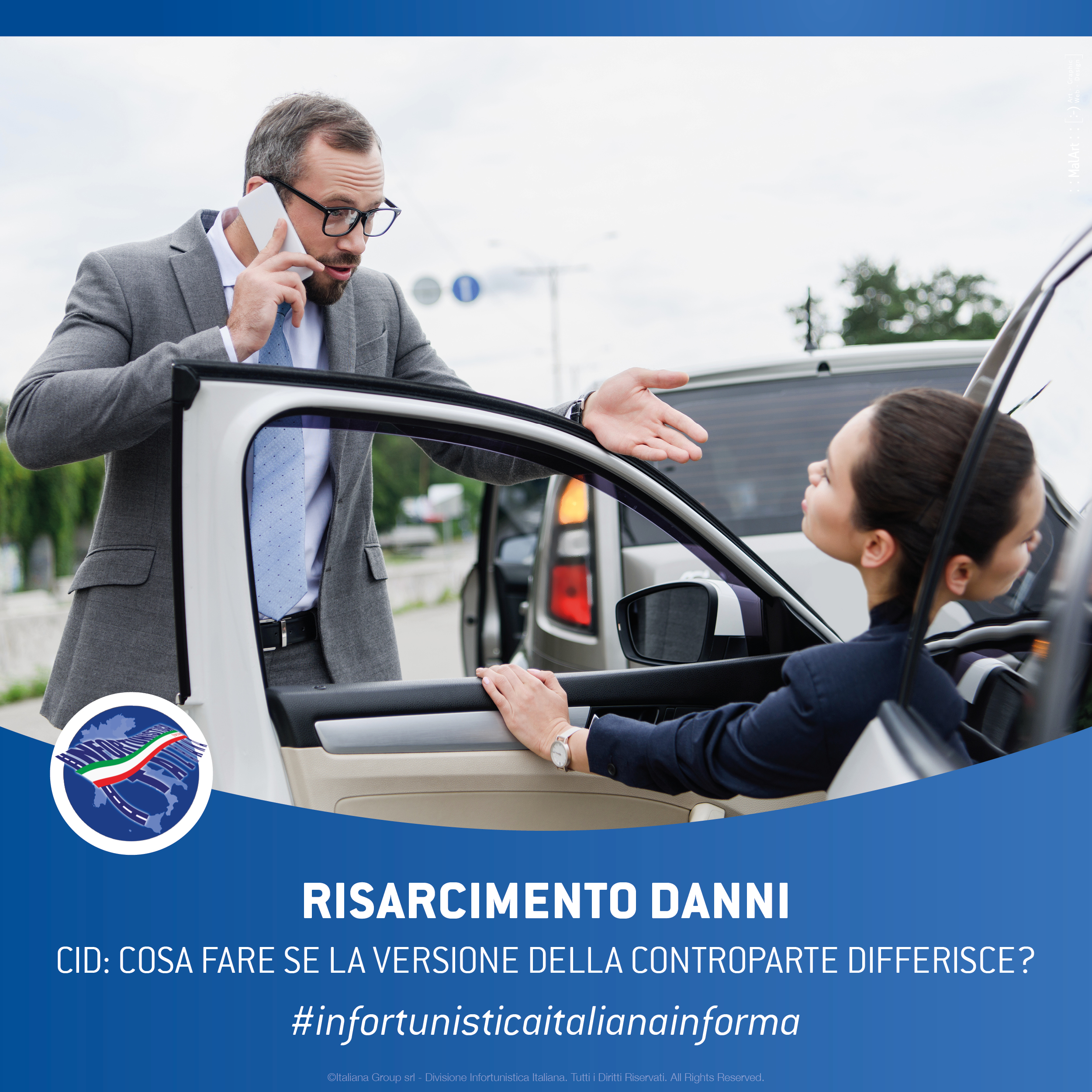 Incidente stradale: Cosa fare se la controparte sostiene una versione differente rispetto alla tua?