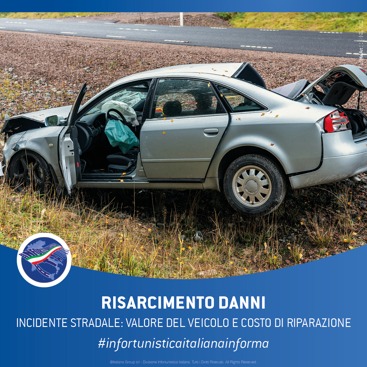 Incidente Stradale: valore commerciale del veicolo e costo della riparazione