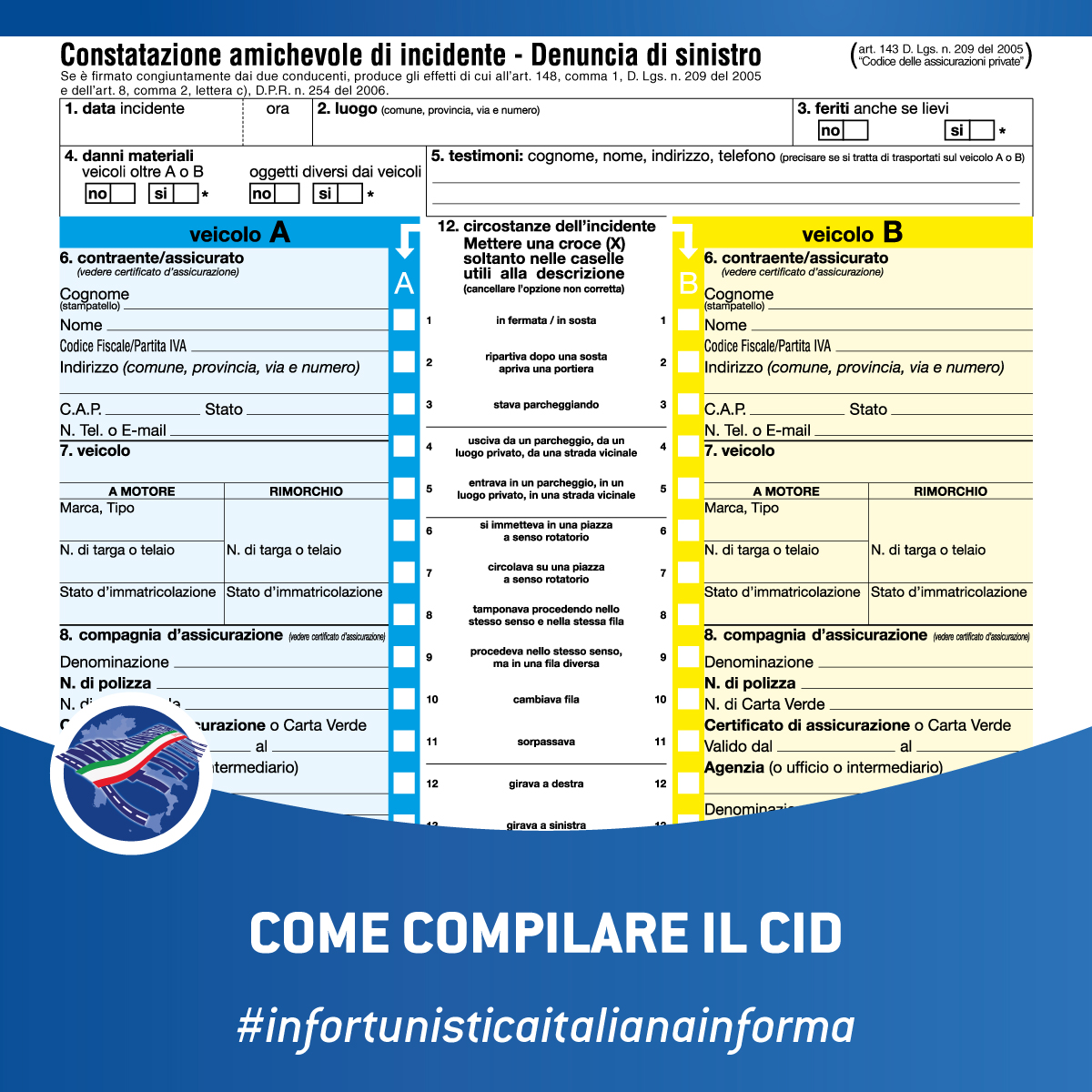 Come compilare il CID