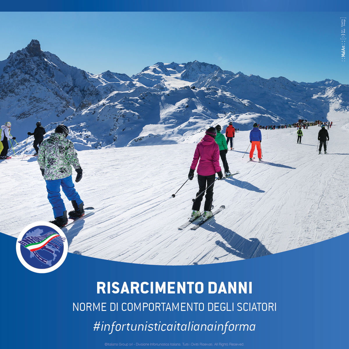 Piste da Sci: Norme di Comportamento degli sciatori