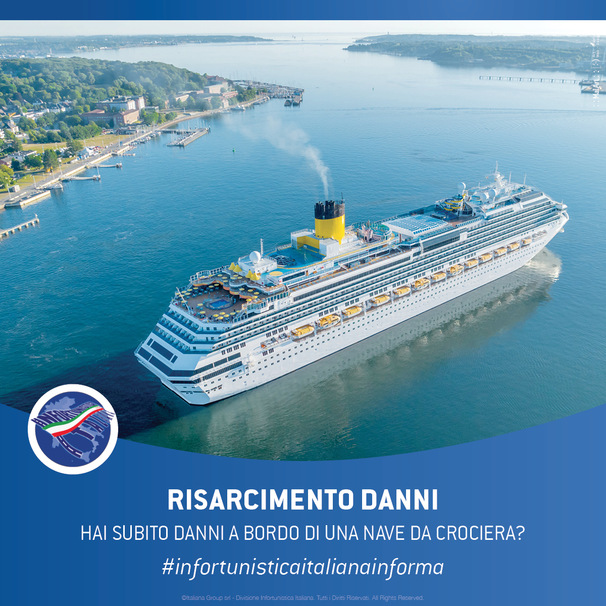 Nave da Crociera: Risarcimento a causa di danni a bordo