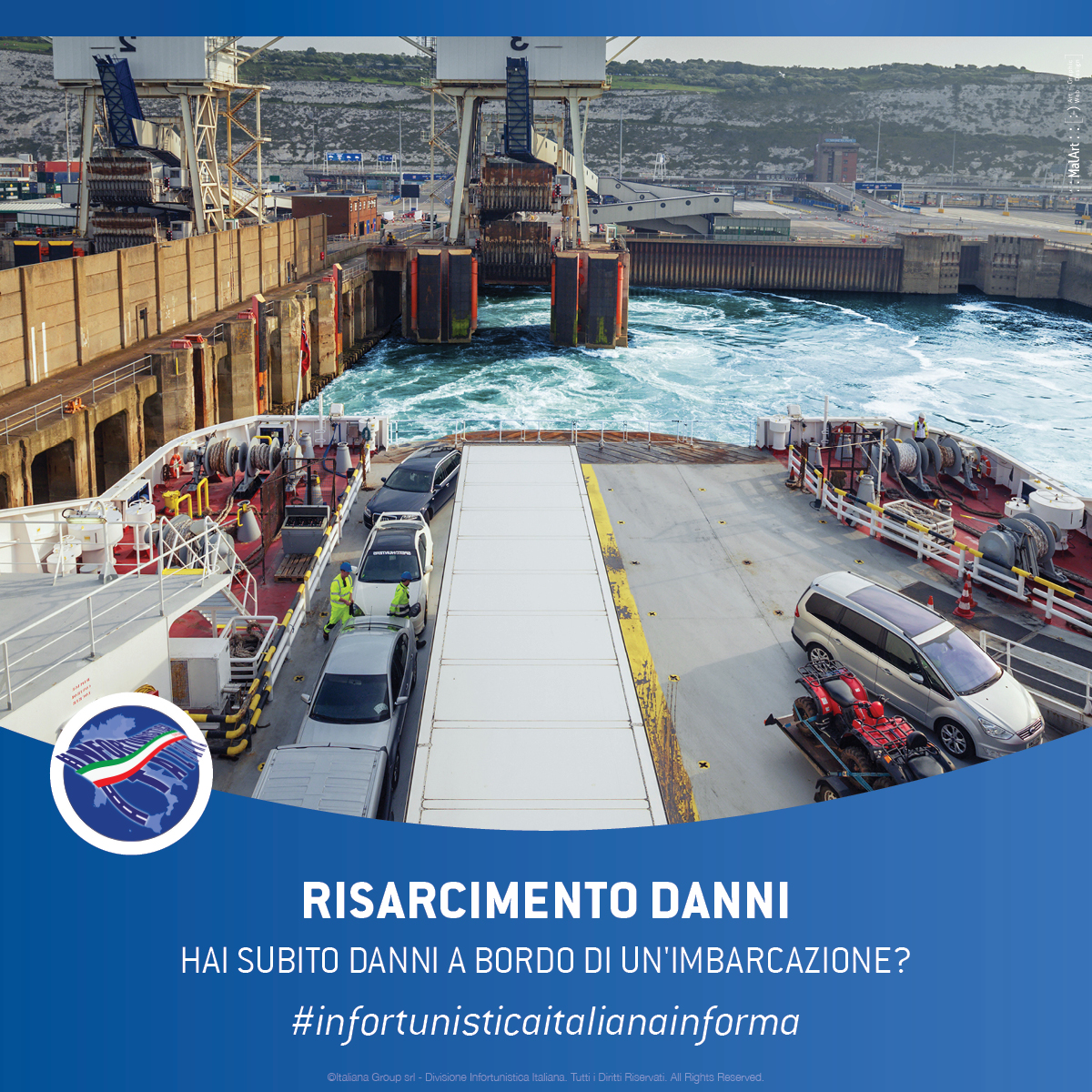 Hai subito un danno a bordo di un'imbarcazione? Scopri come essere risarcito.