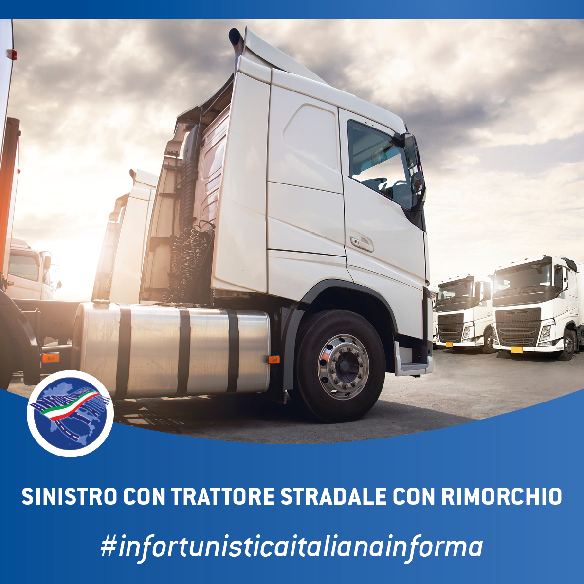 Sei stato coinvolto in un sinistro con trattore stradale con rimorchio?