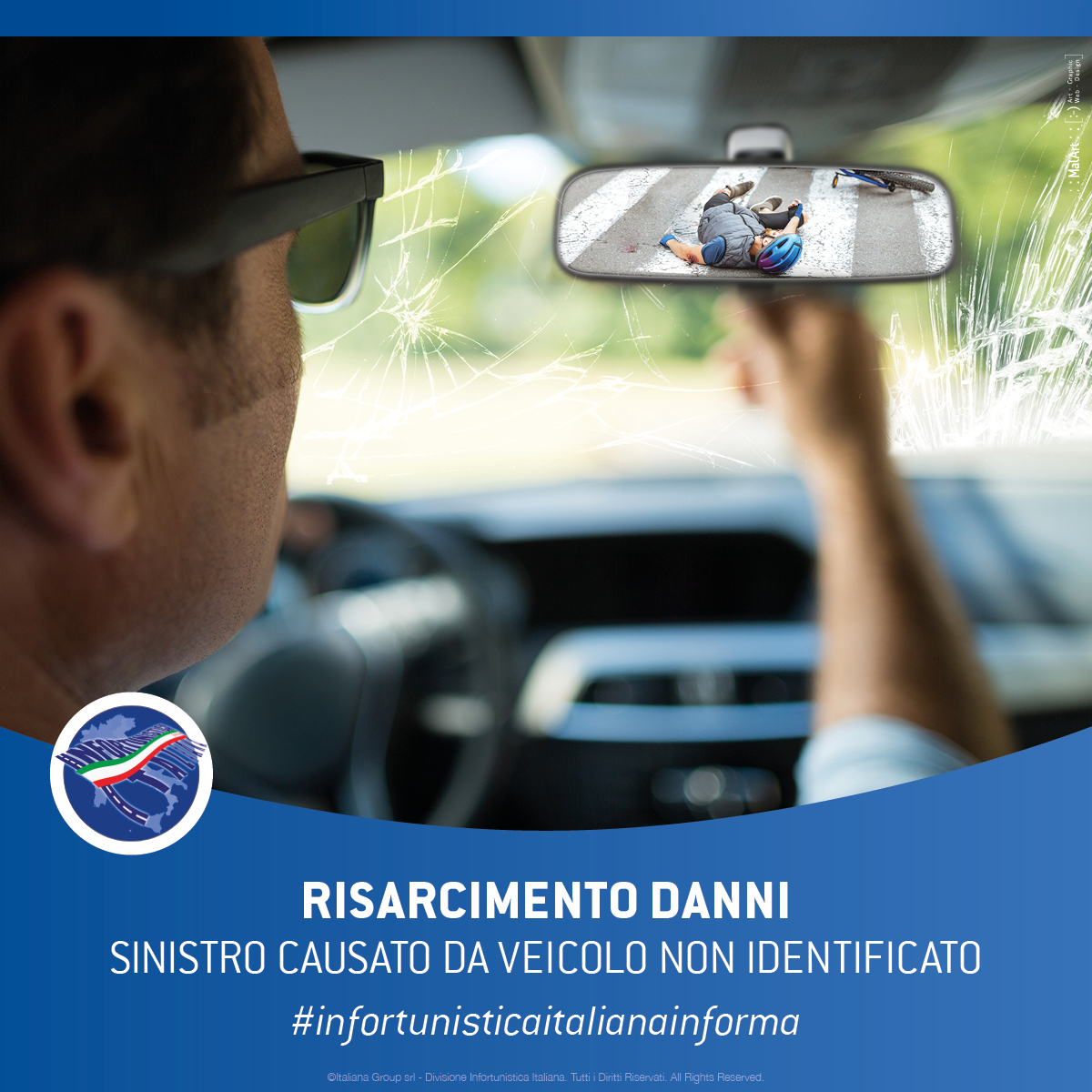 Risarcimento Danni: Sinistro causato da veicolo non identificato.