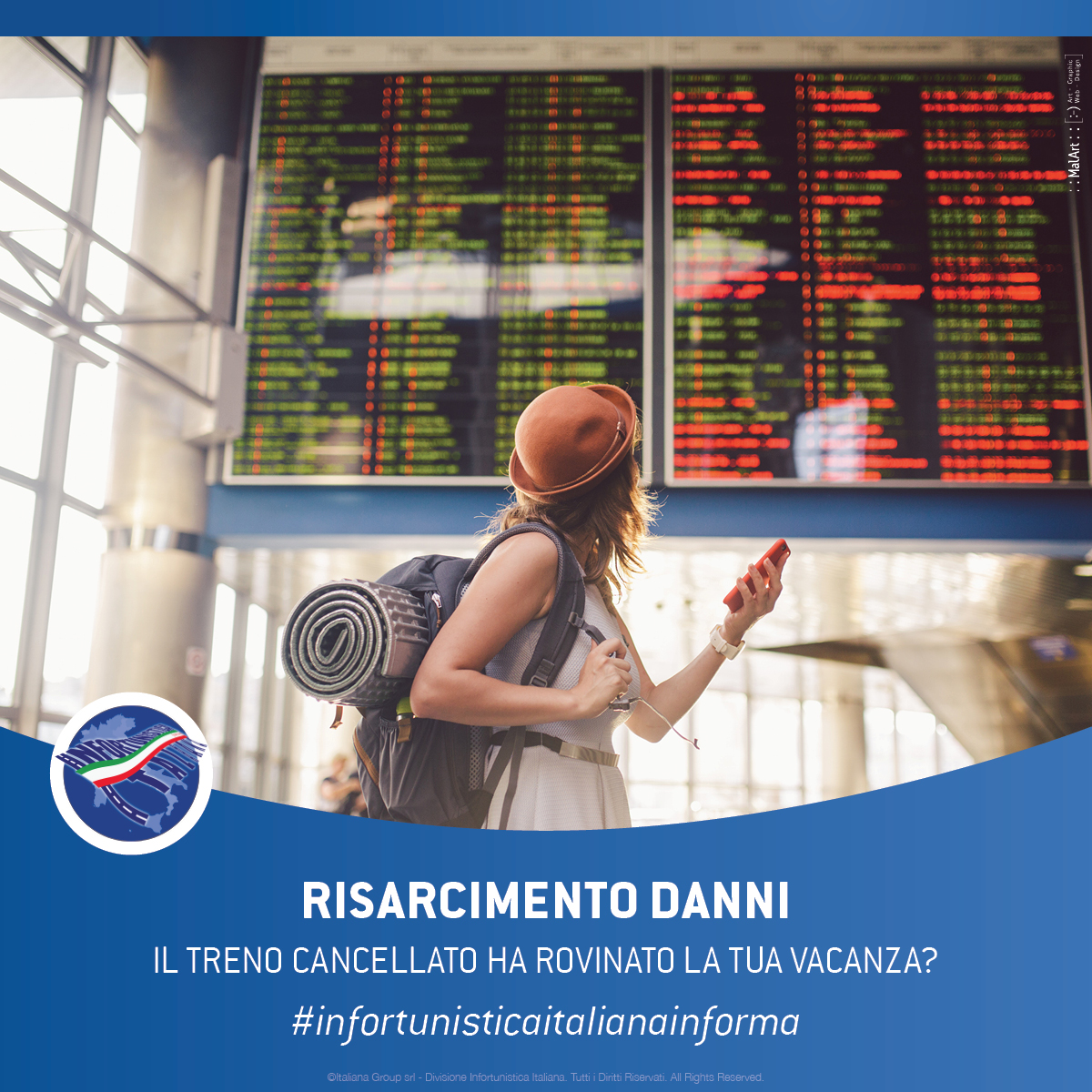 Treni cancellati: diritto al risarcimento per vacanza rovinata