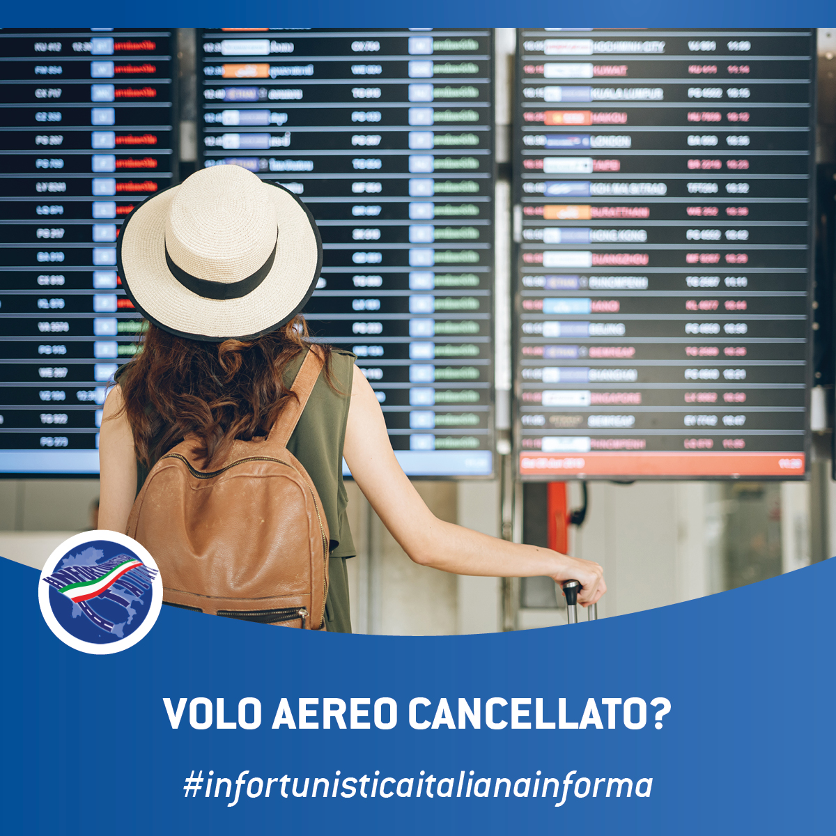 Volo aereo cancellato? Quali sono i tuoi Diritti?