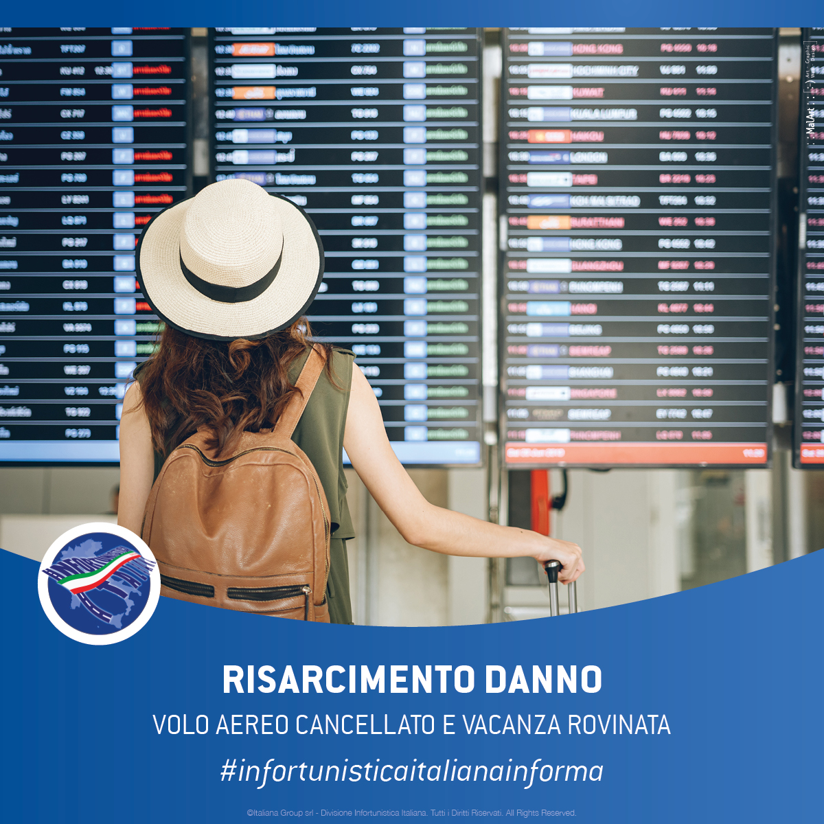 Volo Aereo Cancellato e Vacanza Rovinata: Risarcimento Danno